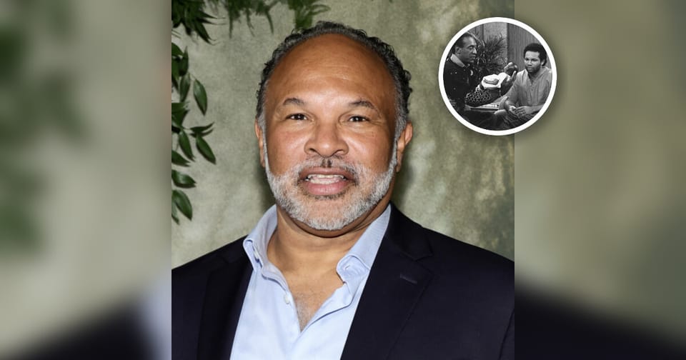 Geoffrey Owens smiling and looking towards the camera.